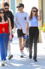 OLIVIA JADE and ISABELLA ROSE GIANNULLI Out for Lunch in Beverly Hills 10/17/2019
