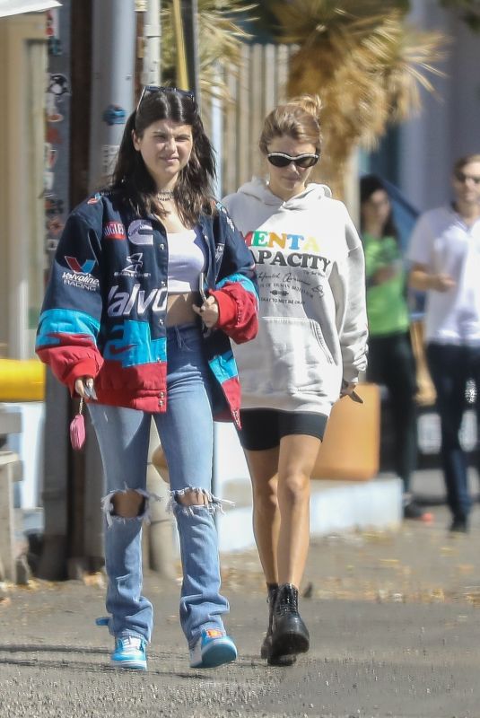 OLIVIA JADE and ISABELLA ROSE GIANNULLI Out in Beverly Hills 10/18/2019
