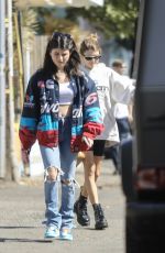 OLIVIA JADE and ISABELLA ROSE GIANNULLI Out in Beverly Hills 10/18/2019
