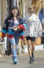 OLIVIA JADE and ISABELLA ROSE GIANNULLI Out in Beverly Hills 10/18/2019