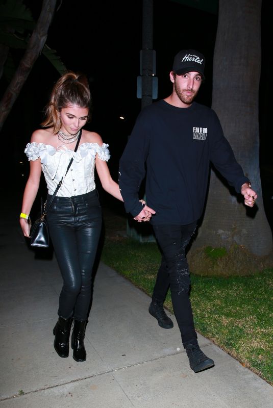 OLIVIA JADE Leaves Mansion Party in Beverly Hills 10/19/2019