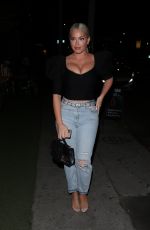 OLIVIA PIERSON Arrives at Kassi Club in Los Angeles 10/30/2019