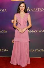 OLIVIA SANABIA at Anastasia Musical Opening Night at Hollywood Pantages Theatre 10/08/2019