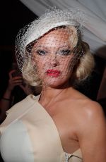 PAMELA ANDERSON at Andreas Kronthaler for Vivienne Westwood Show at Paris Fashion Week 09/28/2019