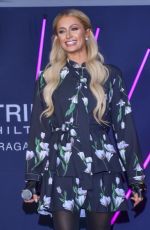 PARIS HILTON at Donates to Dr. Sonrisas Foundation and Hugs Children Diagnosed with Terminal Illnesses in Mexico City 10/17/2019