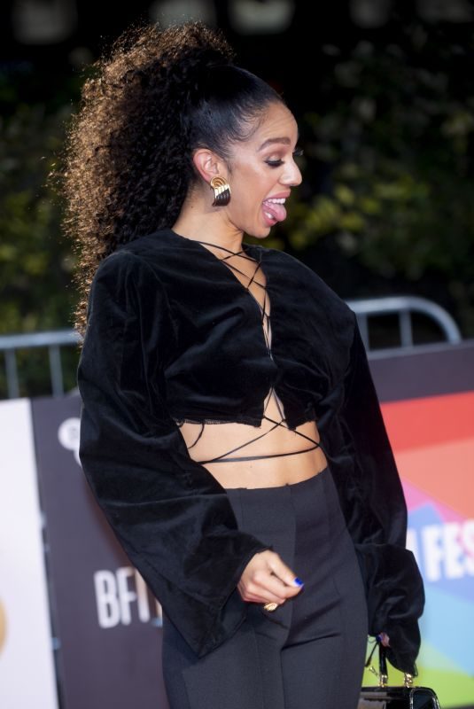 PEARL MACKIE at Greed Premiere at 2019 BFI London Film Festival 10/09/2019