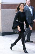 PENELOPE CRUZ Out in New York 10/04/2019