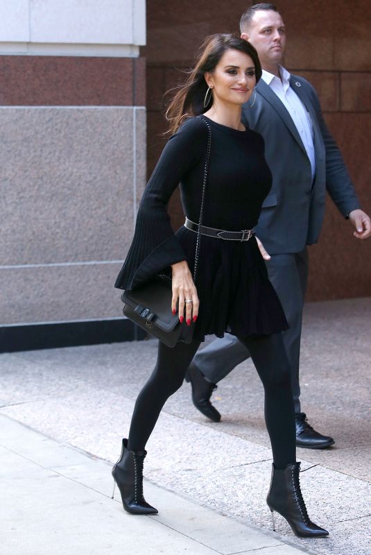 PENELOPE CRUZ Out in New York 10/04/2019