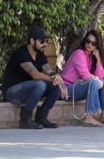 PENELOPE CRUZ Out with Her Brother Eduardo and Mother Encarna Sanchez in Los Angeles 10/07/2019
