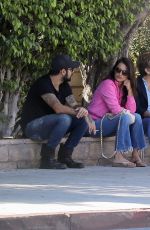 PENELOPE CRUZ Out with Her Brother Eduardo and Mother Encarna Sanchez in Los Angeles 10/07/2019