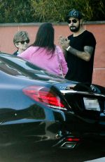 PENELOPE CRUZ Out with Her Brother Eduardo and Mother Encarna Sanchez in Los Angeles 10/07/2019