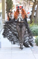 PHOEBE PRICE Out and Abiuyt in Beverly Hills 10/15/2019