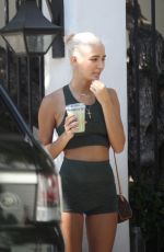 PIA MIA PEREZ at Gracias Madre in West Hollywood 10/26/2019