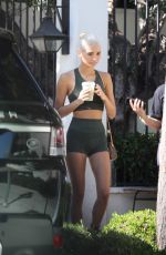 PIA MIA PEREZ at Gracias Madre in West Hollywood 10/26/2019