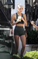 PIA MIA PEREZ at Gracias Madre in West Hollywood 10/26/2019