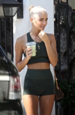 PIA MIA PEREZ at Gracias Madre in West Hollywood 10/26/2019