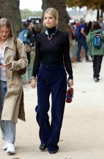 PIXIE GELDOF at Chloe Fashion Shoe at Paris Fashion Week 09/26/2019