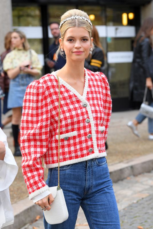 PIXIE GELDOF at Miu Miu Show at Paris Fashion Week 10/01/2019