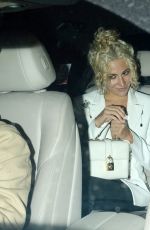 PIXIE LOTT Leaves Chiltern Firehouse in London 10/05/2091