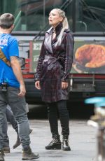 POM KLEMENTIEFF on the Set of Thunder Force in Atlanta 10/23/2019