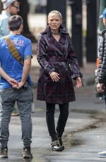 POM KLEMENTIEFF on the Set of Thunder Force in Atlanta 10/23/2019