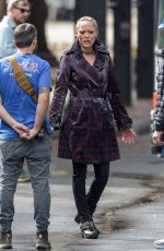 POM KLEMENTIEFF on the Set of Thunder Force in Atlanta 10/23/2019