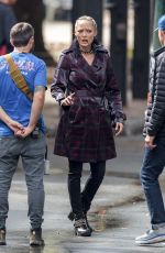 POM KLEMENTIEFF on the Set of Thunder Force in Atlanta 10/23/2019