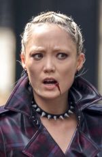 POM KLEMENTIEFF on the Set of Thunder Force in Atlanta 10/23/2019