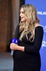 Pregnant ANNA WILLIAMSON at National Lottery Awards 2019 in London 10/15/2019