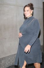 Pregnant ASHLEY GRAHAM Arrives at Today Show in New York 10/30/2019