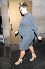 Pregnant ASHLEY GRAHAM Arrives at Today Show in New York 10/30/2019