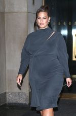 Pregnant ASHLEY GRAHAM Arrives at Today Show in New York 10/30/2019