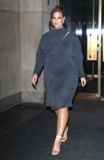 Pregnant ASHLEY GRAHAM Arrives at Today Show in New York 10/30/2019