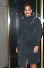 Pregnant ASHLEY GRAHAM Arrives at Today Show in New York 10/30/2019