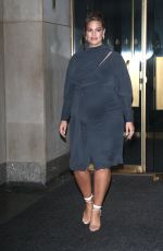 Pregnant ASHLEY GRAHAM Arrives at Today Show in New York 10/30/2019