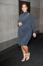 Pregnant ASHLEY GRAHAM Arrives at Today Show in New York 10/30/2019