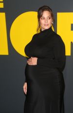 Pregnant ASHLEY GRAHAM at The Morning Show Premiere in New York 10/28/2019