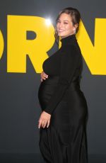 Pregnant ASHLEY GRAHAM at The Morning Show Premiere in New York 10/28/2019