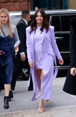 Pregnant JENNA DEWAN Arrives at Aol Build in New York 10/22/2019