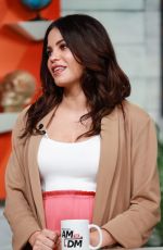 Pregnant JENNA DEWAN at Buzzfeed