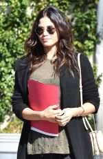 Pregnant JENNA DEWAN Out for Lunch in Studio City 10/29/2019