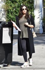 Pregnant JENNA DEWAN Out for Lunch in Studio City 10/29/2019