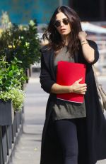 Pregnant JENNA DEWAN Out for Lunch in Studio City 10/29/2019
