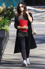 Pregnant JENNA DEWAN Out for Lunch in Studio City 10/29/2019