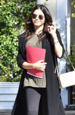 Pregnant JENNA DEWAN Out for Lunch in Studio City 10/29/2019