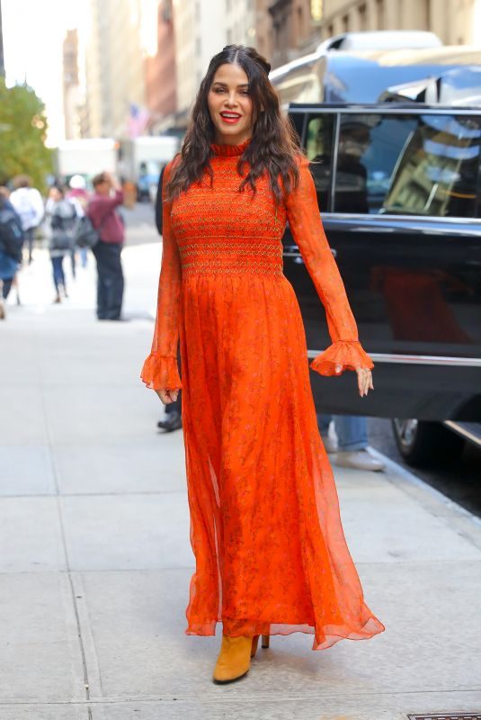 Pregnant JENNA DEWAN Out in New York 10/23/2019
