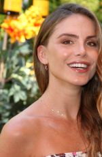 Pregnant NINA SENICAR at Veuve Clicquot Polo Classic at Will Rogers State Park in Los Angeles 10/05/2019