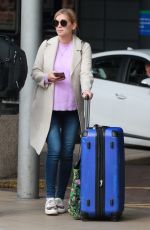 Pregnant RACHEL RILEY Arrives at Piccadilly Station in Manchester 09/30/2019