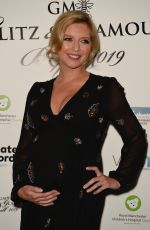Pregnant RACHEL RILEY at Greater Manchester Police Charity Ball 10/04/2019