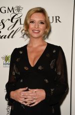 Pregnant RACHEL RILEY at Greater Manchester Police Charity Ball 10/04/2019